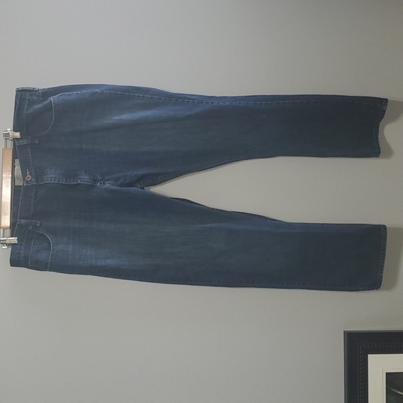 Wrangler jeans men's size 42 x 32 blue see notes - Picture 1 of 16
